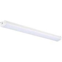 LAP Single 4ft LED Batten With Microwave Sensor 37W 4200lm 230V (343FE)
