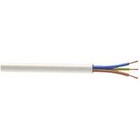 Time 3183TQ White 3-Core 2.5mm Flexible Cable 15m Coil (34597)