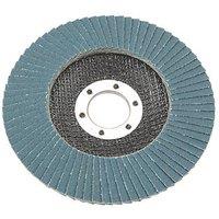 Erbauer Multi-Material 80 Grit Flap Disc 115mm (4 1/2") x 22.2mm (346JG)