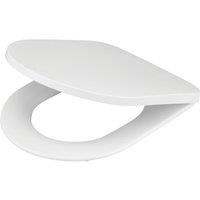 Tanaro Soft-Close with Quick-Release Toilet Seat Duraplast White (346JK)