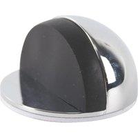 Smith & Locke Half Round Door Stops 43 x 26mm Polished Chrome 3 Pack (346TE)