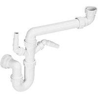 McAlpine SSK1 Sink Trap Kit White 40mm (3472V)