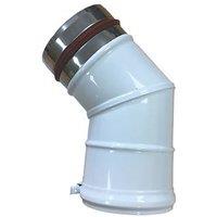 Grant Orange Conventional Elbow 45 White (347KP)