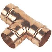 Flomasta Copper Solder Ring Equal Tee 28mm (34839)