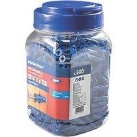 Rawlplug Uno Wall Plugs 8mm x 32mm 500 Pack (348HT)