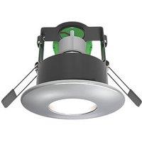 4lite WiZ Connected Fixed Fire Rated LED Smart Downlight Polished Chrome 4.9W 345lm (348PG)