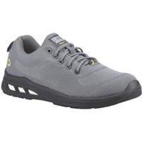 Safety Jogger Ecofitz S1P Size 9 Grey Steel Toe Cap Safety Trainers (348XF)