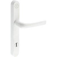Mila ProSecure Enhanced Security Type B Door Handle Pair White (34906)