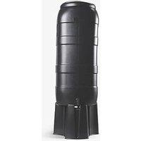 Straight PLC Rainsaver Water Butt Kit Black 100Ltr (349PV)
