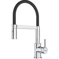 Franke Lina Pull-Out Kitchen Tap Chrome/Black (349RF)