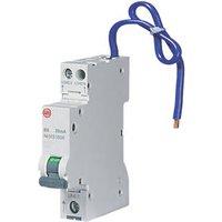 Wylex 6A 30mA Type A DP B Curve Mini RCBO (3505X)