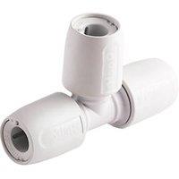 Hep2O Plastic Push-Fit Equal Tee 10mm (3513F)