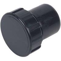 FloPlast Solvent Weld Access Plugs Black 32mm 5 Pack (35171)