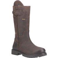 Cotswold Bushcombe Mid Size 3 Womens Brown Waterproof Slip-On Non Safety Work Boots (351XE)