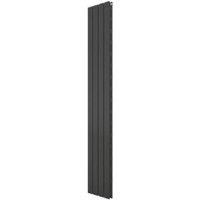Ximax Oceanus 1800mm x 295mm 2761BTU Anthracite Vertical Designer Radiator (353TP)