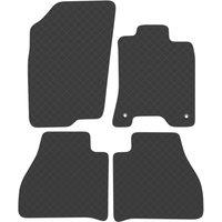 Car Mat Co. Nissan Navara Double Cab 2016 on Rubber Car Mats 4 Piece Set (353VV)