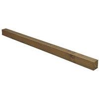 Forest Natural Timber Fence Posts 100mm x 100mm x 1800mm 5 Pack (355JG)