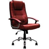 Nautilus Designs Westminster High Back Executive Chair Burgundy (355PK)