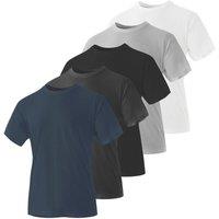 Iron Mountain IMTS238 Short Sleeve T-Shirts Assorted X Large 44" Chest 5 Pack (356HU)