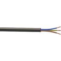 Time 3183P Black 3-Core 2.5mm Flexible Cable 25m Drum (356JY)