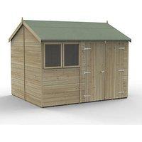 Forest Timberdale 10' x 8' 6" (Nominal) Reverse Apex Tongue & Groove Timber Shed (356TF)