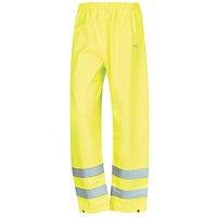Site Huske Hi-Vis Over Trousers Elasticated Waist Yellow X Large 27" W 31" L (357XR)
