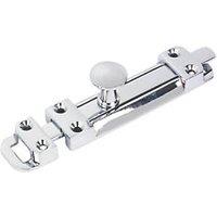 Heavy Duty Door Bolt Polished Chrome 100mm (35881)