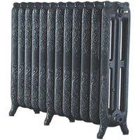 Arroll 760mm x 994mm 5896BTU Pewter Cast Iron 3 Column Radiator (3594P)