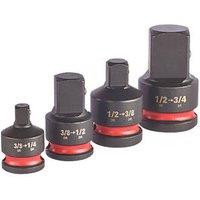 Milwaukee " SHOCKWAVE Impact Duty Adaptor Set 4 Pieces (359GE)