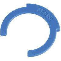 Flomasta Plastic Collet Clips Blue 22mm 10 Pack (359HY)