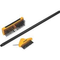 Roughneck Paving & Patio Brush Set 3 Pieces (359KG)