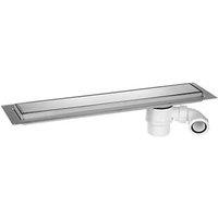 McAlpine CD600-B Channel Drain Brushed Stainless Steel 610mm x 150mm (3609X)