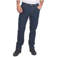 Lee Cooper LCPNT239 Stretch Denim Carpenters Jeans Light Blue 42" W 31" L (360HU)