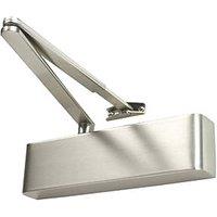 Rutland TS.5204 Fire Rated Overhead Door Closer Satin Nickel (361HA)