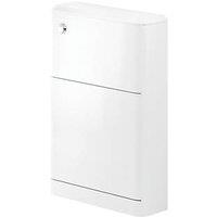 Bathroom Toilet Unit White Gloss 551mm x 201mm x 800mm (361PJ)