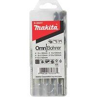 Makita Omnibohrer Straight Shank Multi-Material Drill Bit Set 5 Pieces (361XP)