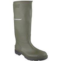 Dunlop Pricemastor Size 4 Green Non Safety Wellies (3627C)