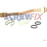 Worcester Bosch 87161054780 PIPE TURBINE HEAT EXCHANGER ASSEMBLY (362GW)