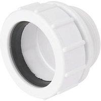 Wavin HepVo CV3S WH Universal Compression PP Running Waste Valve Adaptor White 40mm x 40mm (362PC)