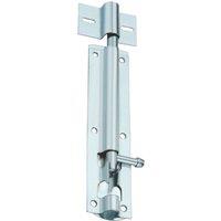 Smith & Locke Adjustable Barrel Gate Bolt Silver 102mm (362VE)