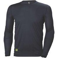 Helly Hansen Lifa Long Sleeve Crewneck Base Layer Black Large 42.5" Chest (362XJ)