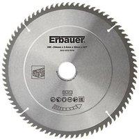 Erbauer Wood TCT Saw Blade 254mm x 30mm 80T (3641V)