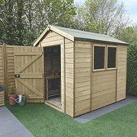 Forest Timberdale 6' 6" x 8' (Nominal) Apex Tongue & Groove Timber Shed (364TF)