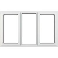 Crystal Left & Right-Hand Opening Clear Double-Glazed Casement White uPVC Window 1770mm x 1115mm (365JP)