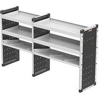 Van Guard Universal Trade Double Van Racking Unit (4 Straight & 2 Angled Shelves) 1716mm x 381mm x 1009mm (365KP)