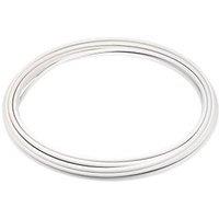 JG Speedfit 15BPB-25C Push-Fit Polybutylene Layflat Pipe 15mm x 25m White (36617)