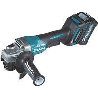 Makita GA012GD202 40V 2 x 2.5Ah Li-Ion XGT 4 1/2" Brushless Cordless Angle Grinder Kit (366VV)