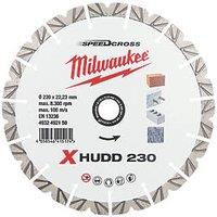 Milwaukee Premium Speedcross XHUDD Multi-Material Diamond Blade 230mm x 22.23mm (367GE)