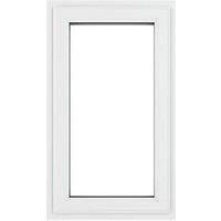 Crystal Left-Hand Opening Clear Triple-Glazed Casement White uPVC Window 610mm x 820mm (367JM)