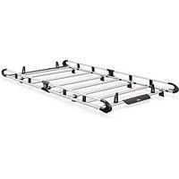 Van Guard Renault Trafic 2014 on Roof Rack - 8-bar ULTIRack+ L2 H1 Twin Door (368PH)